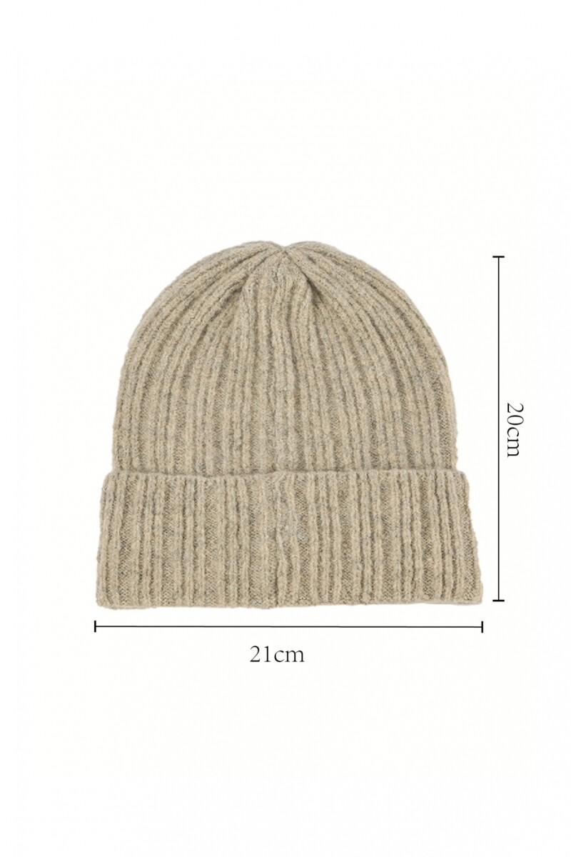 Gorro con Pompon Negro