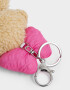 Llavero Peluche Llavero Y Charm De Peluche De Oso Con Moño - Marron Camel