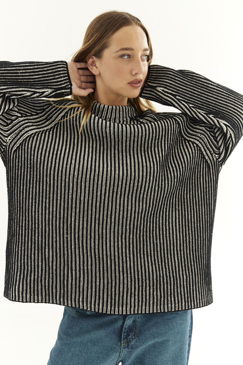 Sweater New Label - Negro 