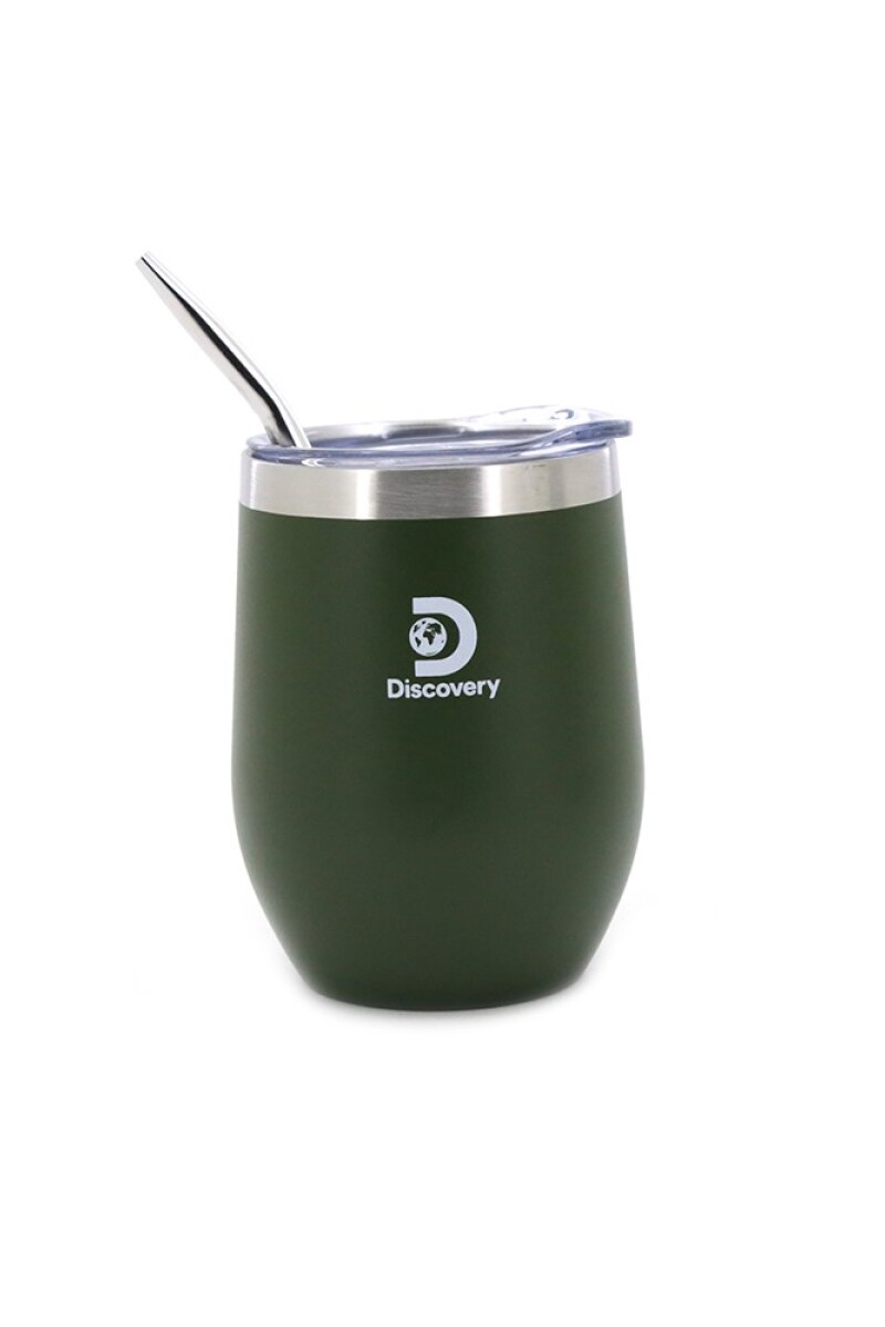 Mate y bombilla de Acero - Discovery Verde