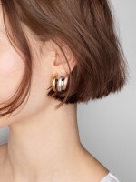 Set De Aros Pequeñas Básicas bicolor