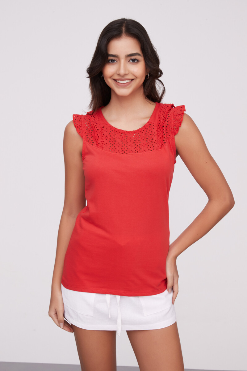 Musculosa Colsen - Rojo 