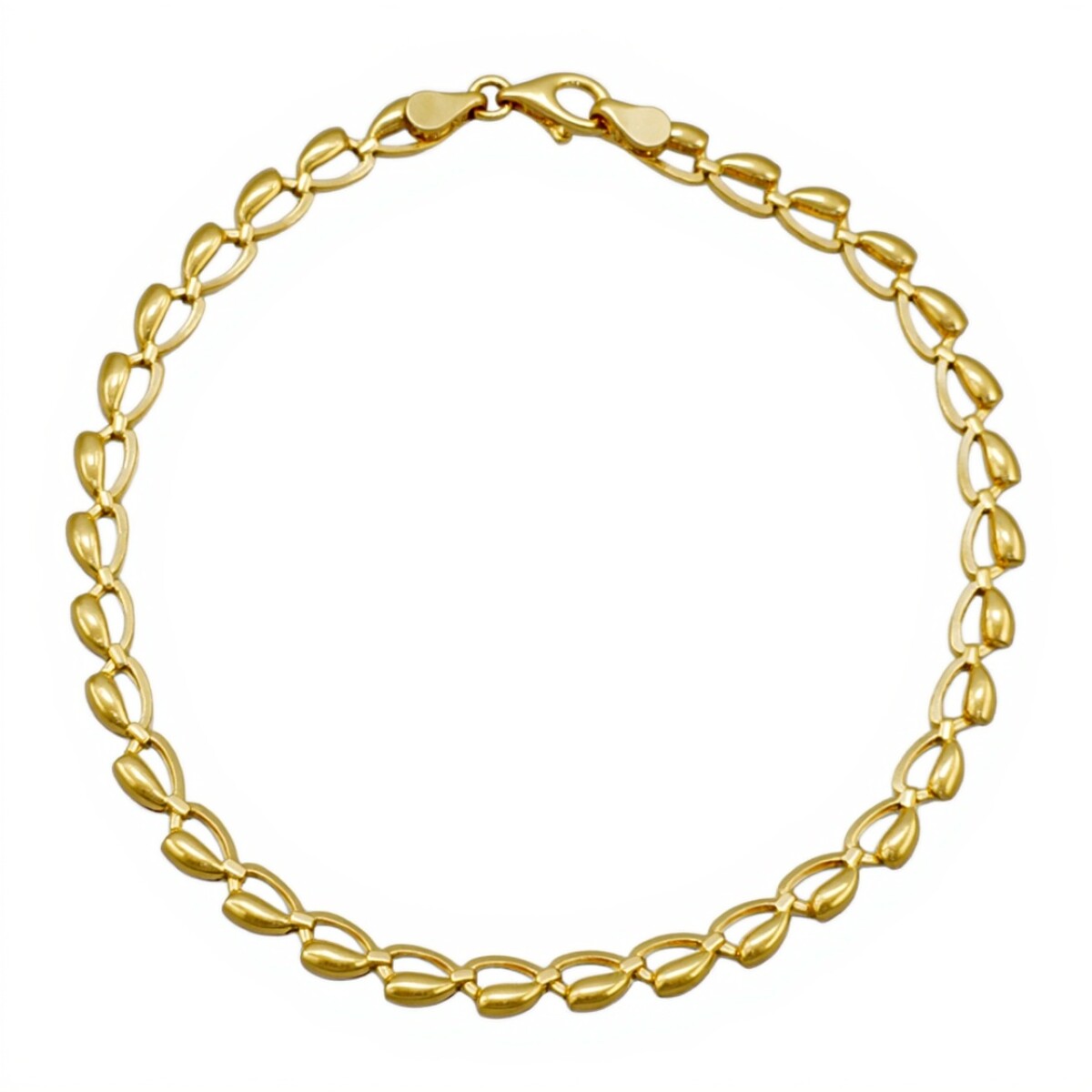 Pulsera Vintage-Oro bajo-Sin Piedra-PU8065 - sinpiedra 