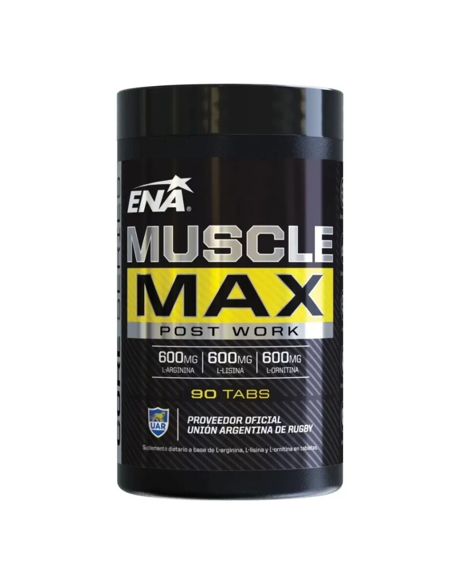 ¡OFERTA IMPERDIBLE! Muscle Max 90 Ct ENA 