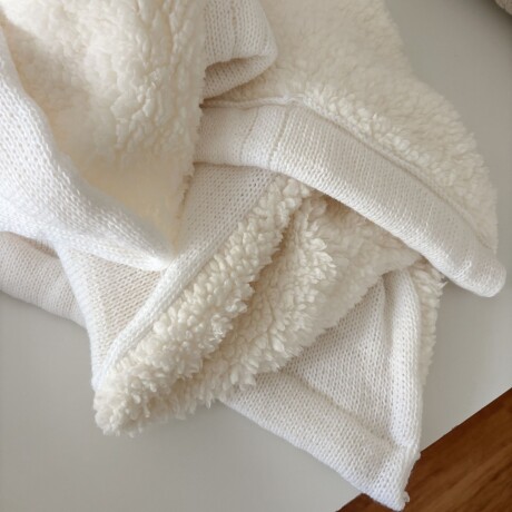 Rebozo tejido dralon Blanco