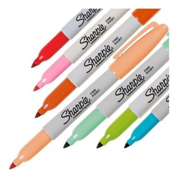 Marcadores permanente Sharpie x 24 Única