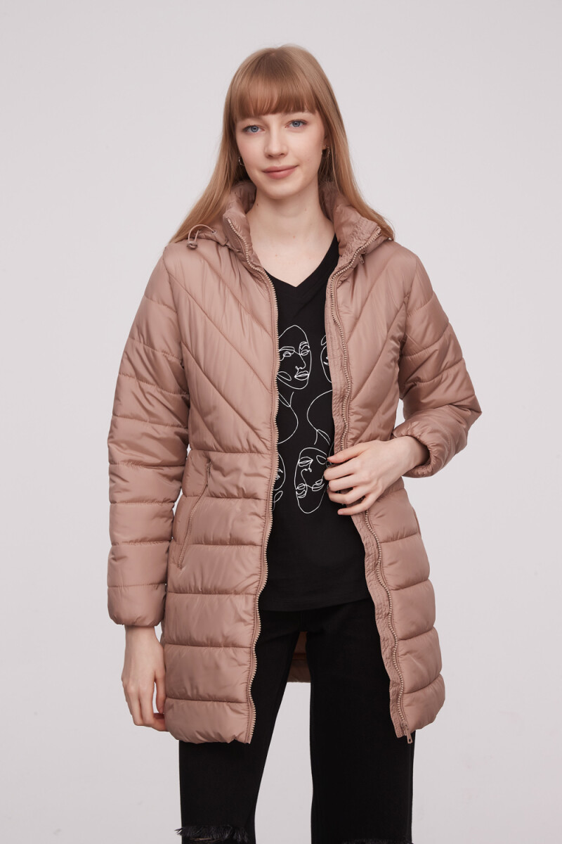 Campera Mercis - Beige Oscuro 