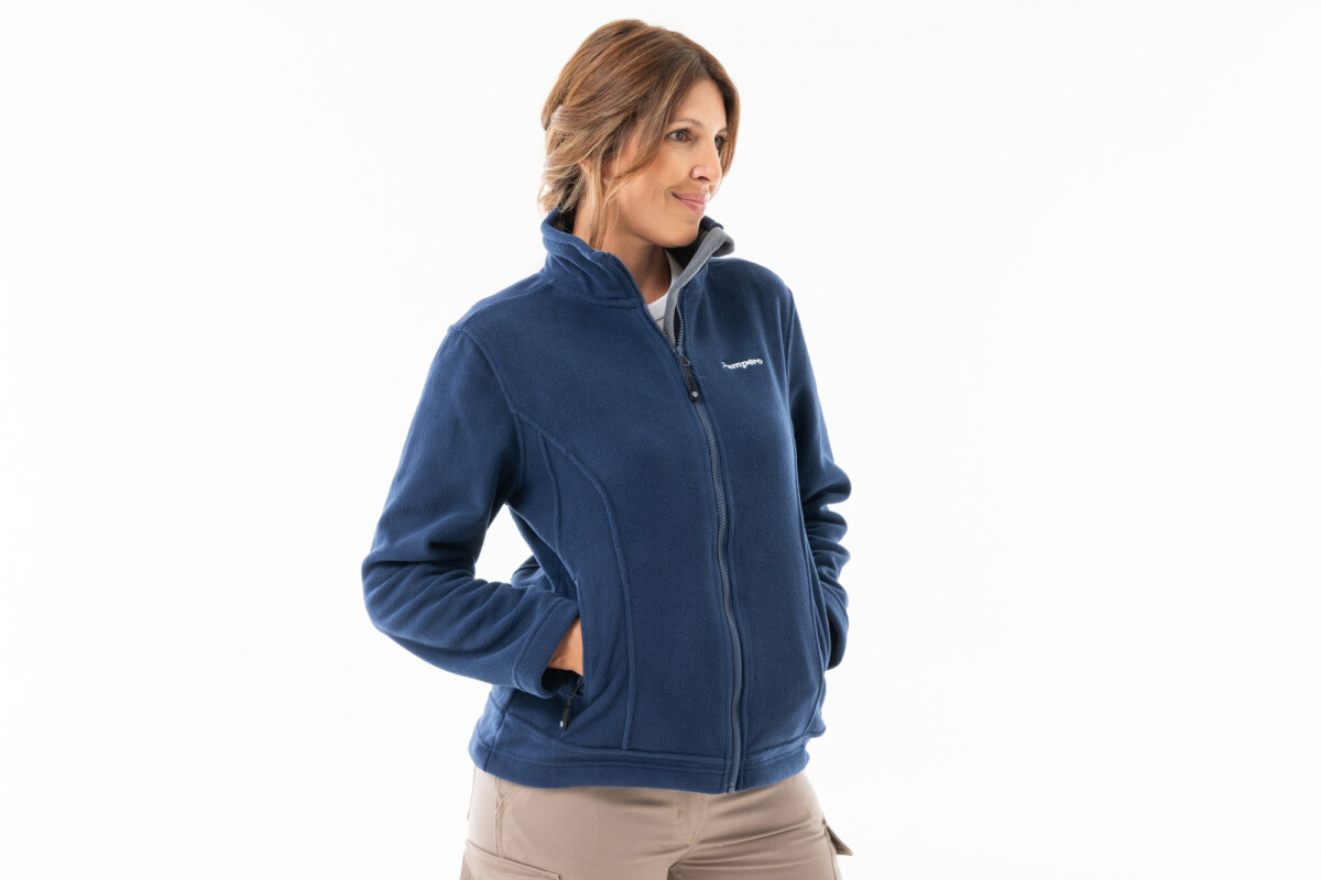 CAMPERA POLAR MONTTES MUJER Azul