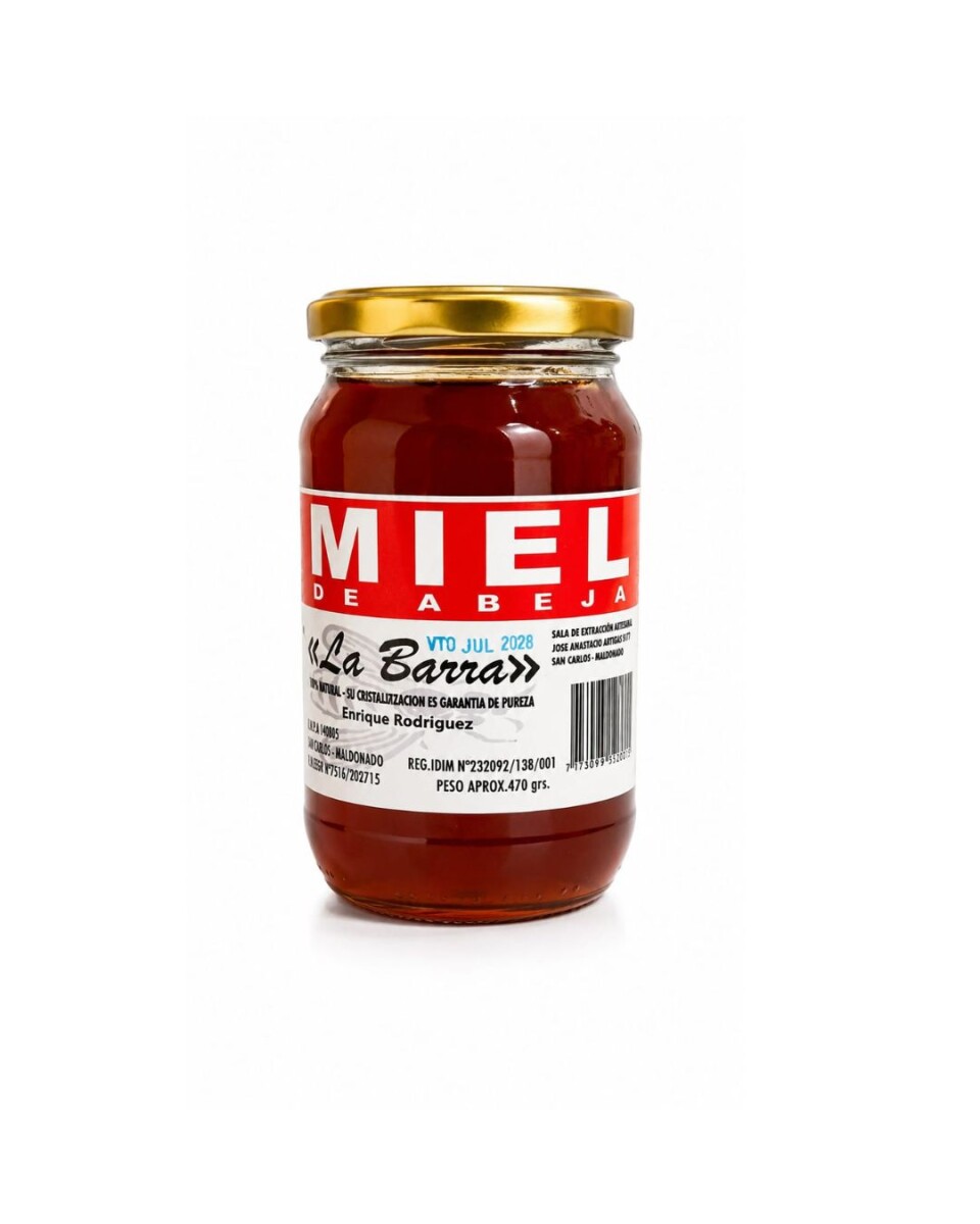MIEL LA BARRA 1/2KG 