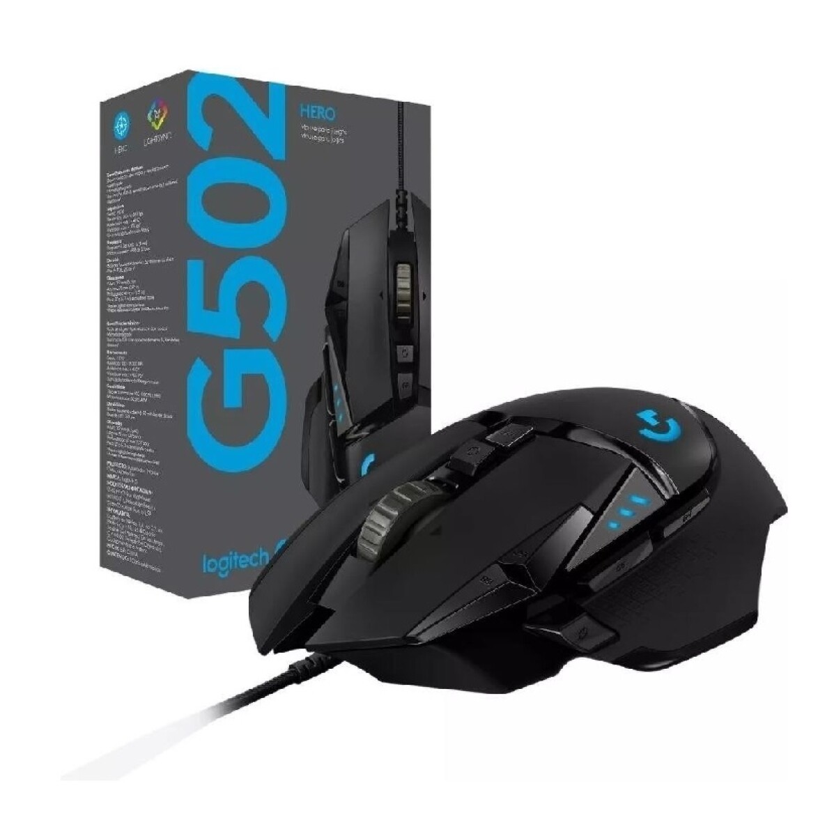 Mouse Gamer Logitech G502 Hero 