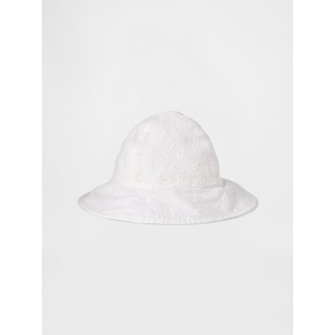 EYELET SUN HAT NEW OFF WHITE