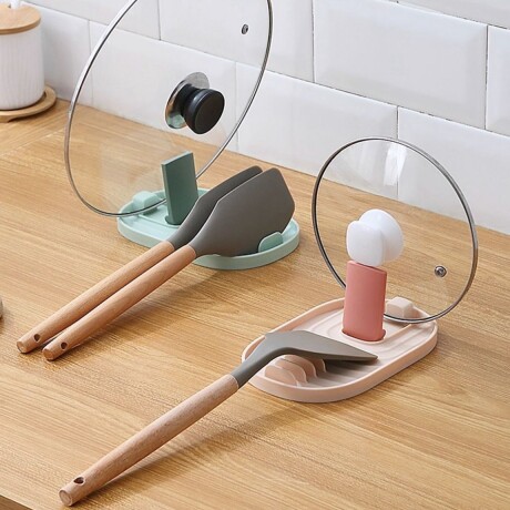 Soporte Utensilios / Posa Tapas Cocina Rosa Soporte Utensilios / Posa Tapas Cocina Rosa