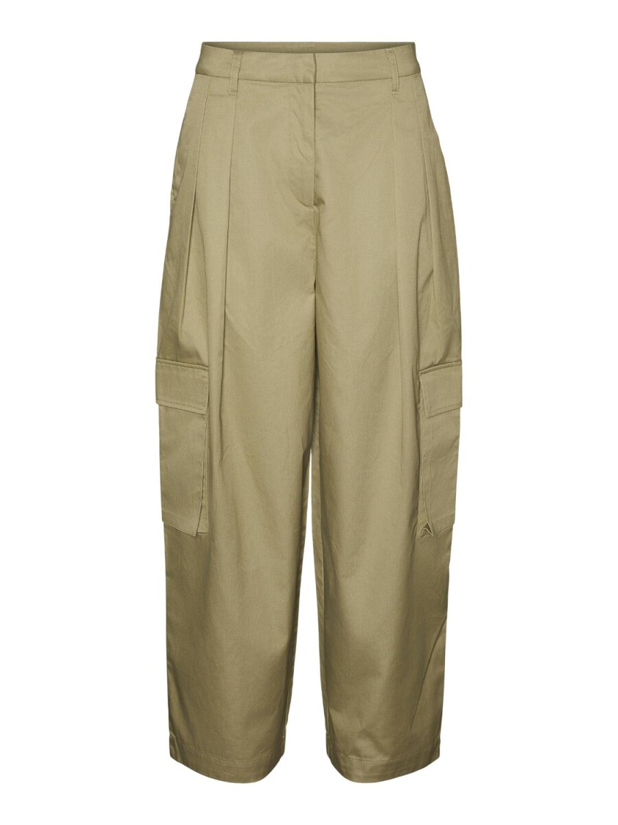 Pantalón Lindy Cargo Plisado - Sponge 