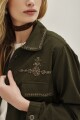 Campera Stone Iris Verde