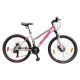 Bicicleta Dama Baccio Sunny Lady 27.5 Montaña 21 Cambios Blanco/Fucsia