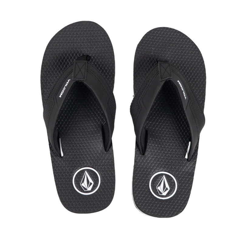 Ojotas Volcom Impact - Negro Ojotas Volcom Impact - Negro