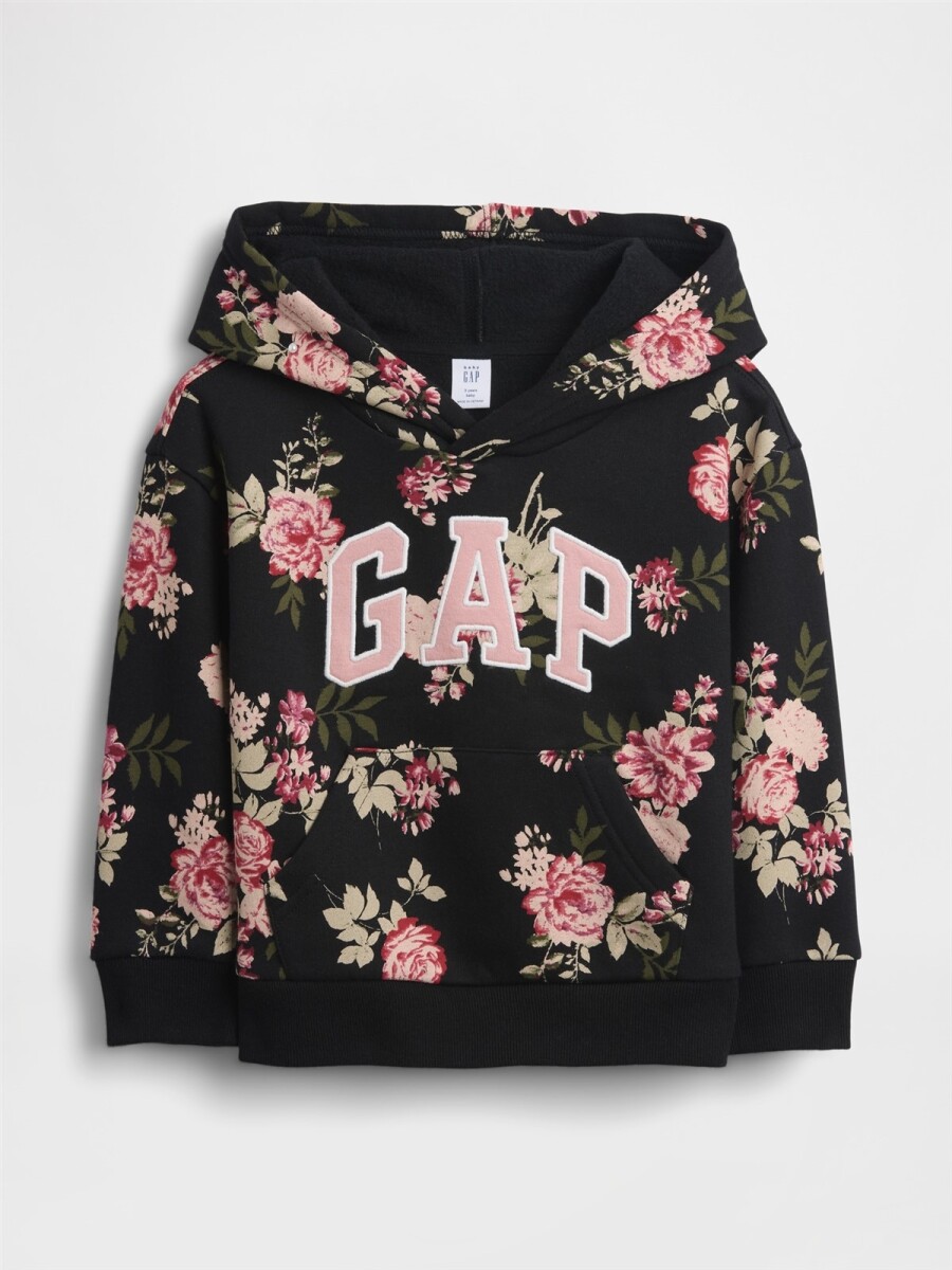 Canguro Logo Gap Toddler Niña - Black Floral 