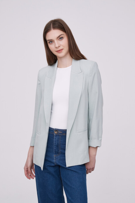 Blazer Gramin Verde Grisaceo