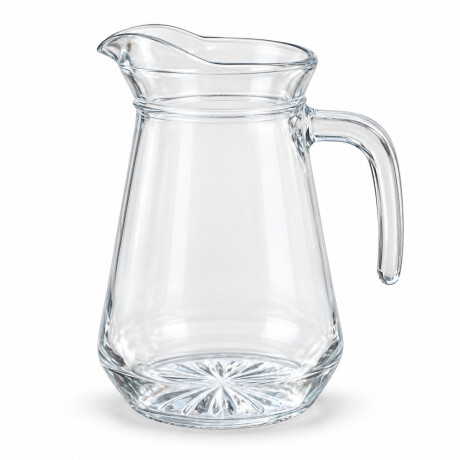Jarra de Vidrio Templado 1.3L Para Bebidas Frías Transparente