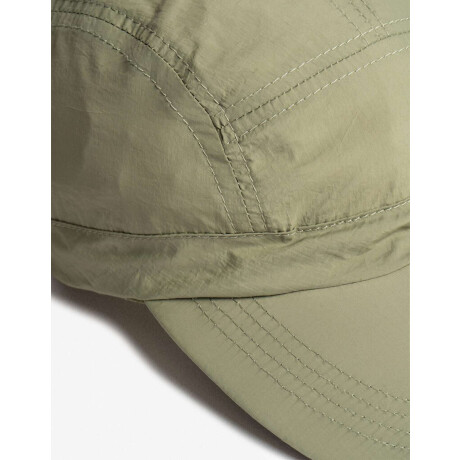 Gorra De Nylon Verde Militar