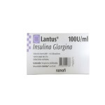 LANTUS INS.GLARGINA 100 UI SOLOSTAR 3 ML única