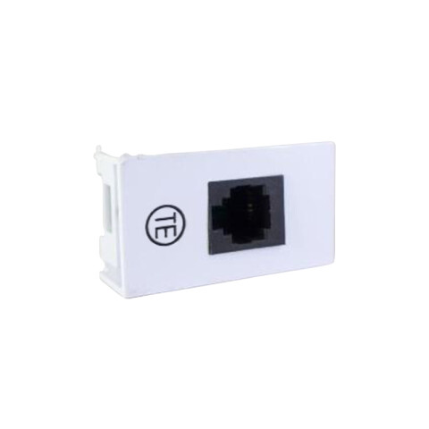 Módulo toma para teléfono RJ11 blanco SK3250