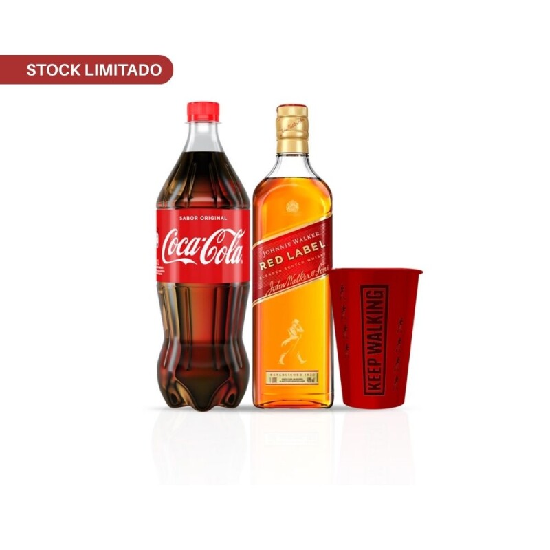 Combo Johnnie & Soda + vaso de regalo Combo Johnnie & Soda + vaso de regalo