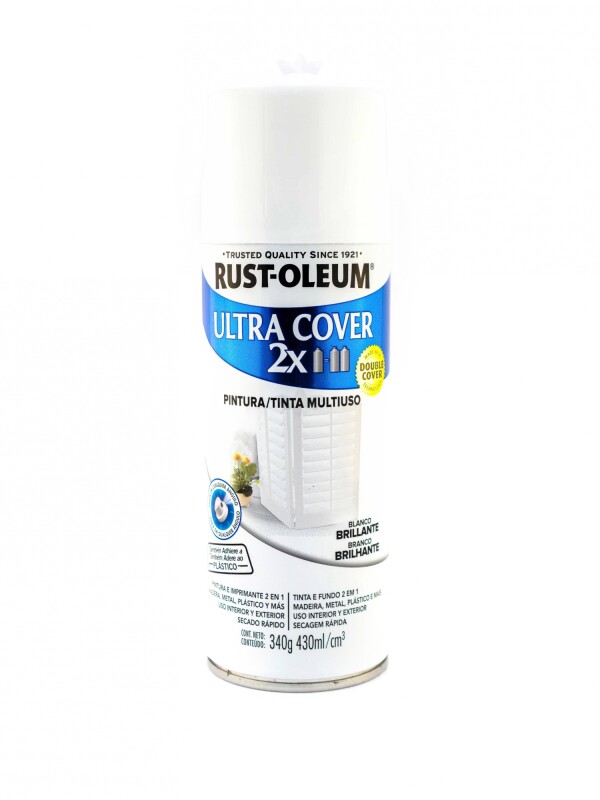 AEROSOL ULTRA COVER 2X BLANCO BRILLANTE- 340GRS N/A