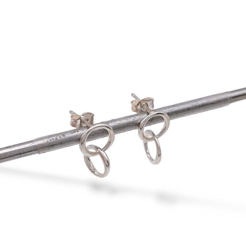 Caravanas Circulos-Plata 925-Sin Piedra-CA4023 sinpiedra