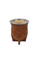 Mate calabaza camionero c/chancho acero grande oxido