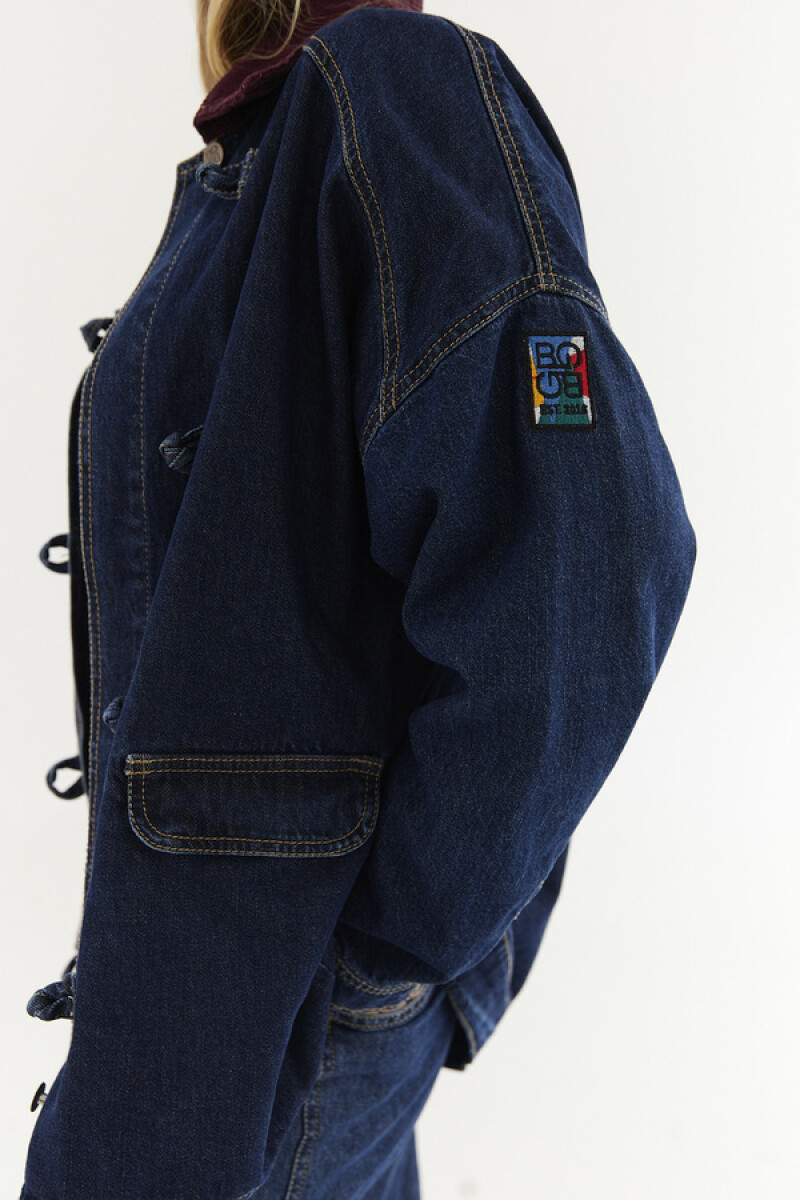Campera Knot Azul