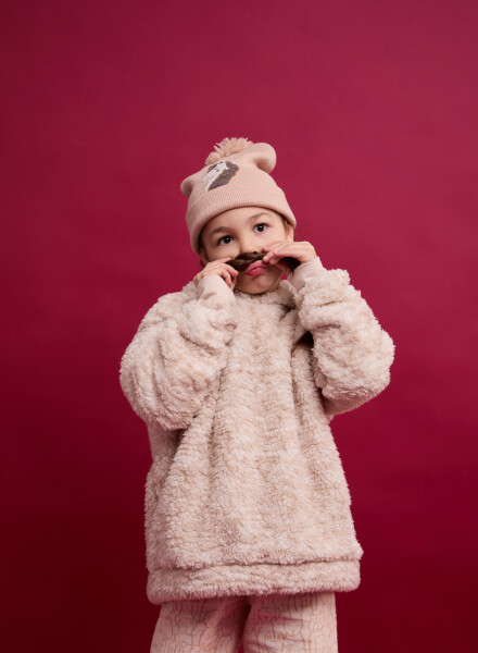 Warm hoodie Marfil