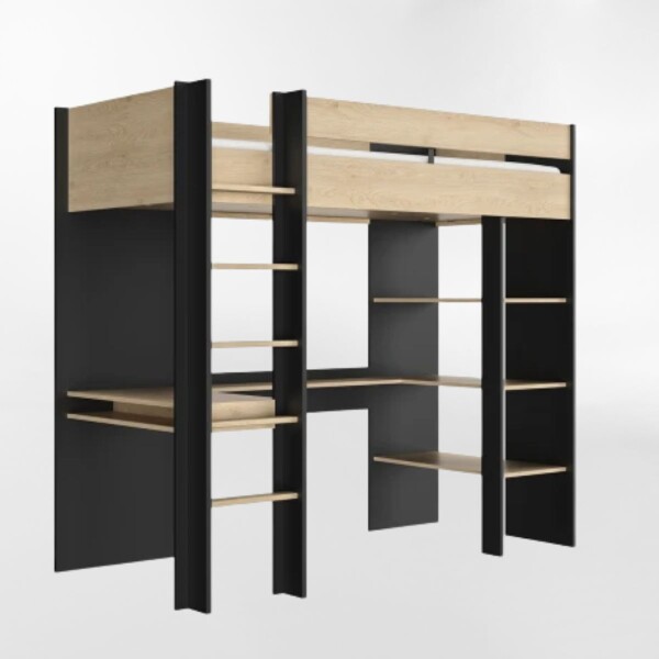 Cama alta DUPLEX NATURAL - UNICO