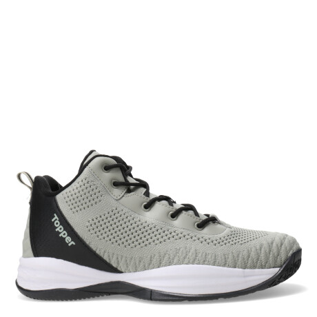 Championes de Hombre Topper Candun Basket Gris - Negro