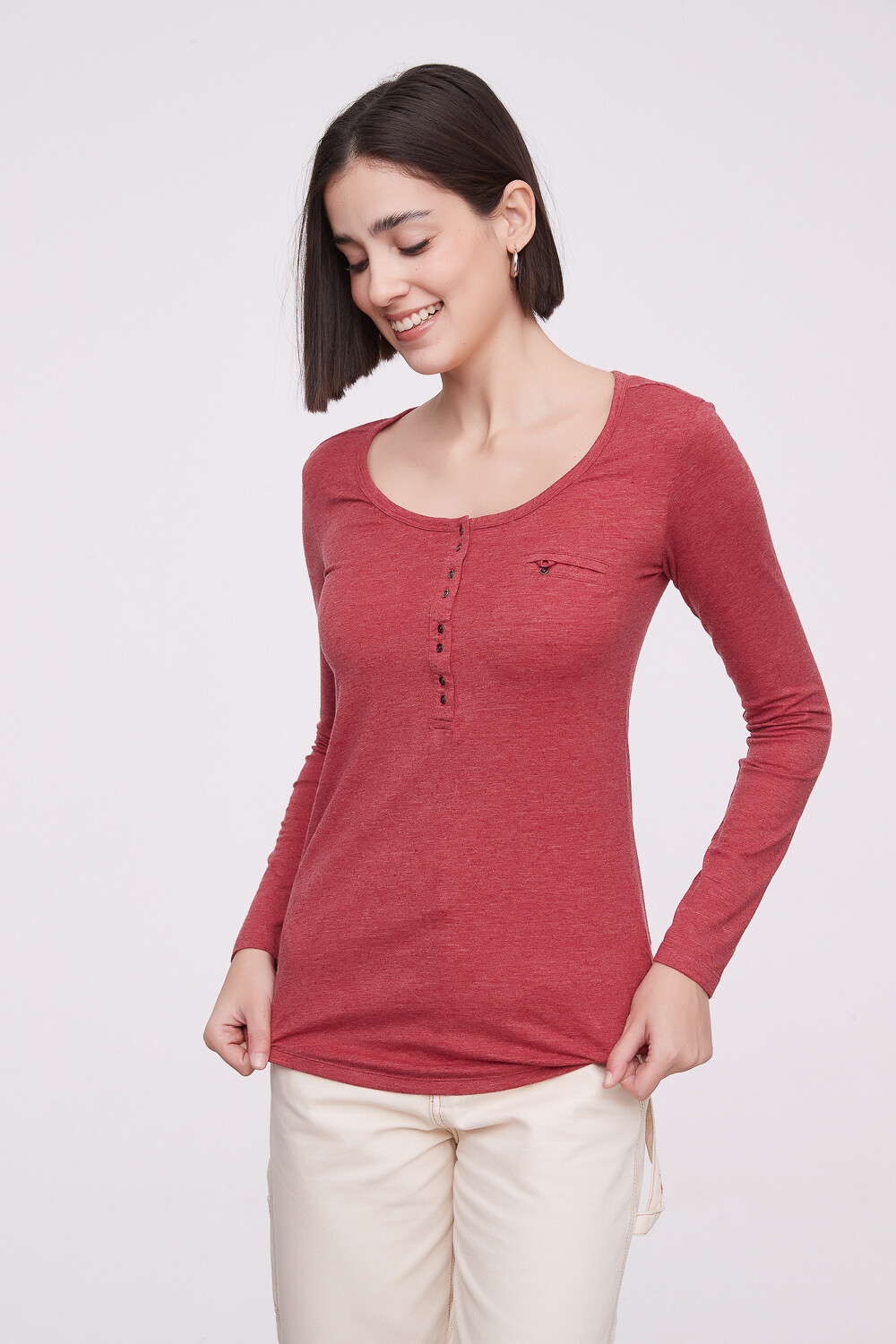 Remera Aman Bordeaux