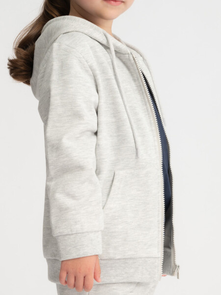 Campera deportiva Gris Melange