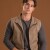Chaleco Casual. Beige Oscuro