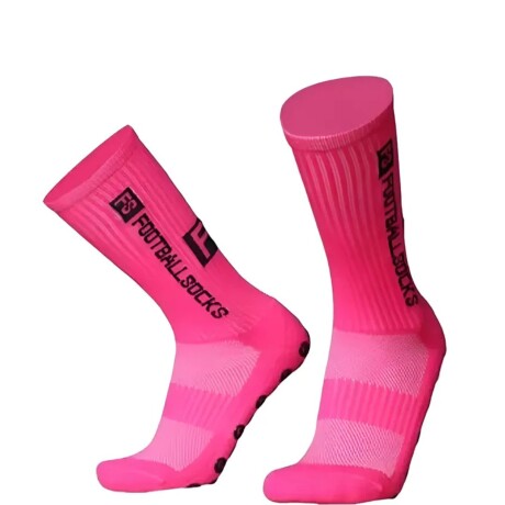 Par de Medias Deportivas Antideslizantes para Fútbol FS Rosadas
