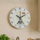 Reloj de pared mdf D28,8x3,5 cm EIFFEL