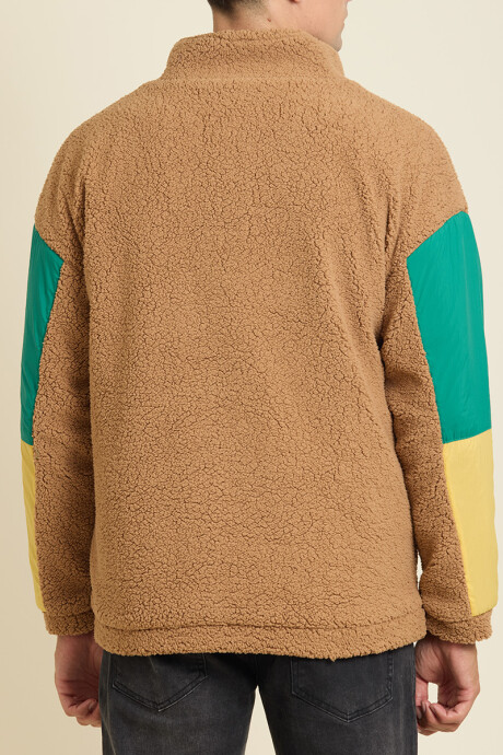 CAMPERA BAFFIN ( SHERPA ) RUSTY Caramelo