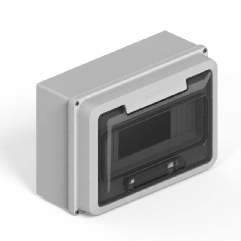 TABLERO EXT. IP65 p/9 polos DIN - GRIS GENROD TABLERO EXT. IP65 p/9 polos DIN - GRIS GENROD