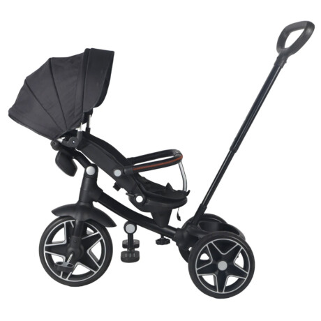 Triciclo con Capota Bebesit Explorer Deluxe 4 en 1 Gris