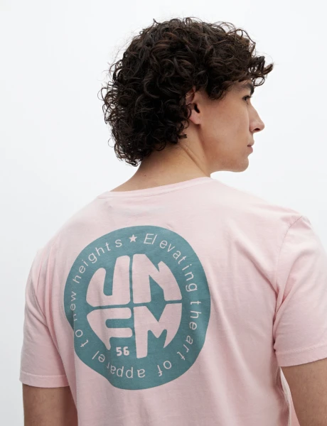 Remera Abear Rosado