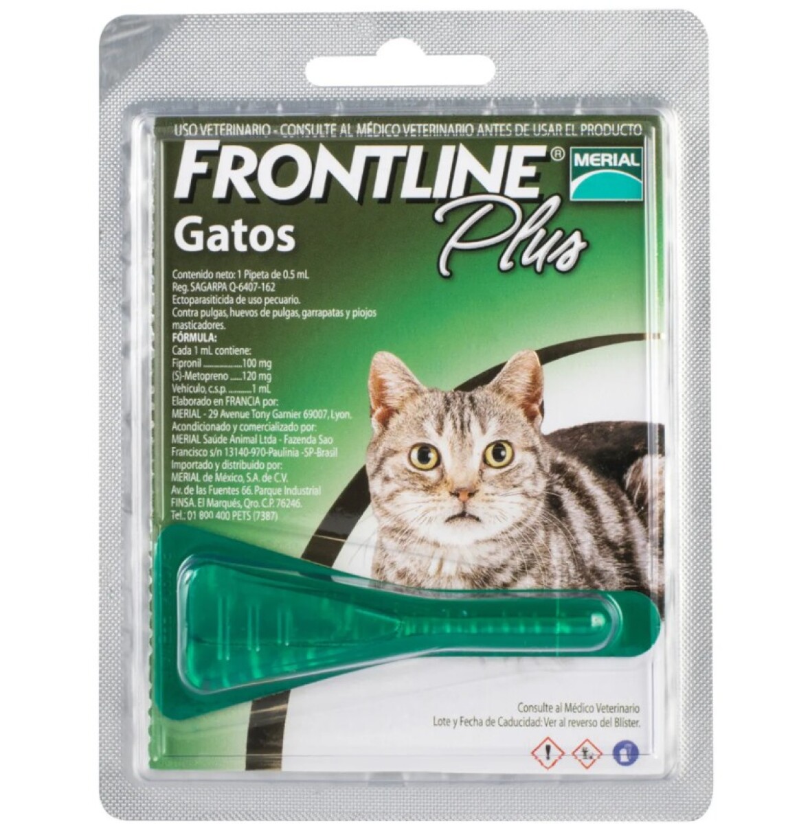 PIPETA FRONTLINE GATO 