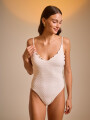 Malla Entera Akantha Marfil / Off White