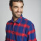 Camisa franela rojo