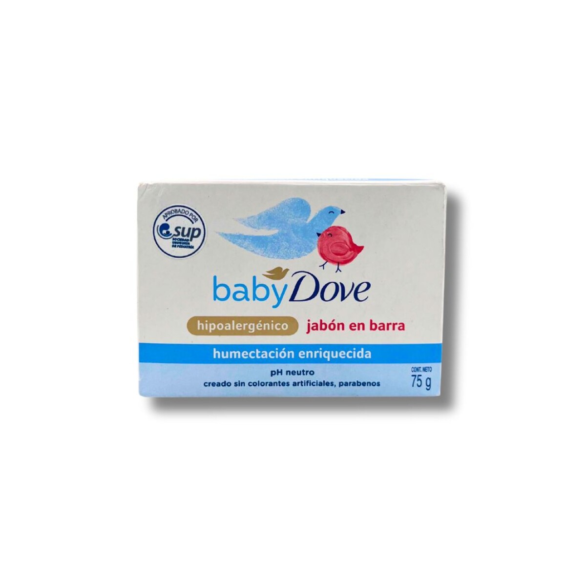 Dove Baby Jabon en Barra Humectación Enriquecida 75g 