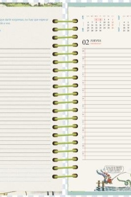 AGENDA MONOBLOCK MACANUDO A5 DIARIA ANILLADA 2026 - MOMENTOS AGENDA MONOBLOCK MACANUDO A5 DIARIA ANILLADA 2026 - MOMENTOS