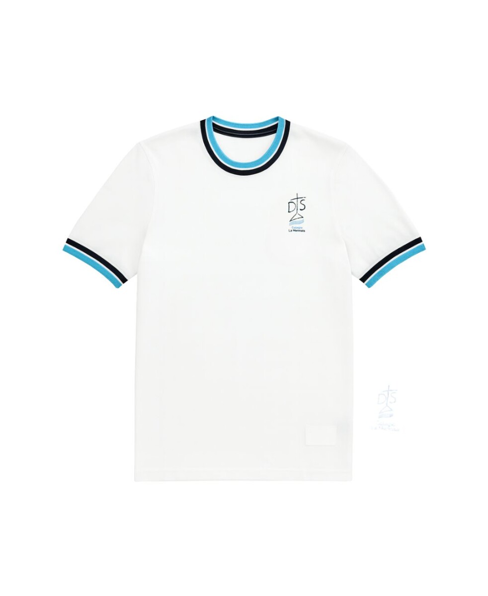 T-shirt manga corta Colegio La Mennais - Blanco 