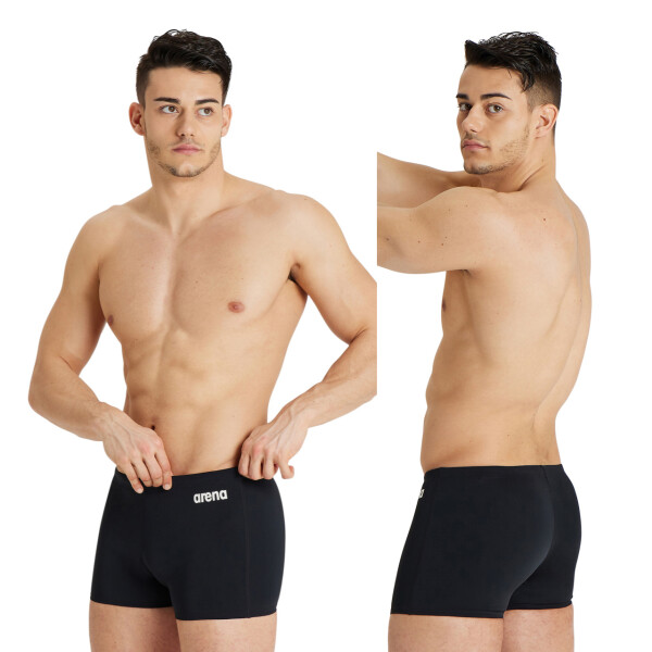 Malla De Natación Entrenamiento Para Hombre Arena Men's Team Swim Short Solid Negro